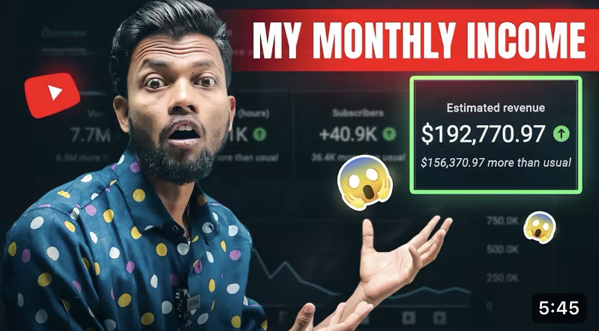 Manoj Dey monthly income